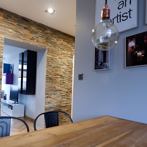 3d панели из натурального камня. Сланец мультиколор (Классик)