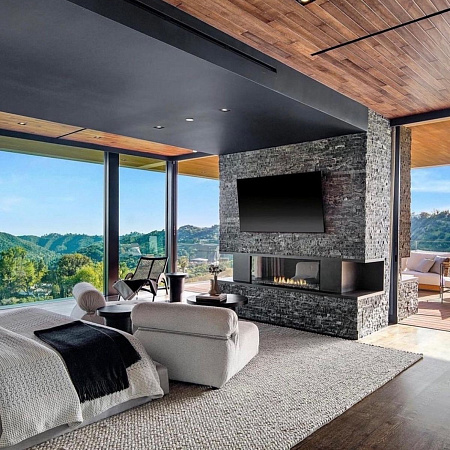 3d панели из натурального камня. Мрамор древесный серый (Неоклассик)