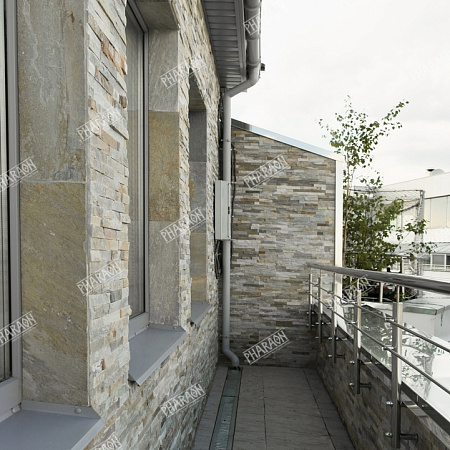 3d панели из натурального камня. Сланец бежевый (Классик)