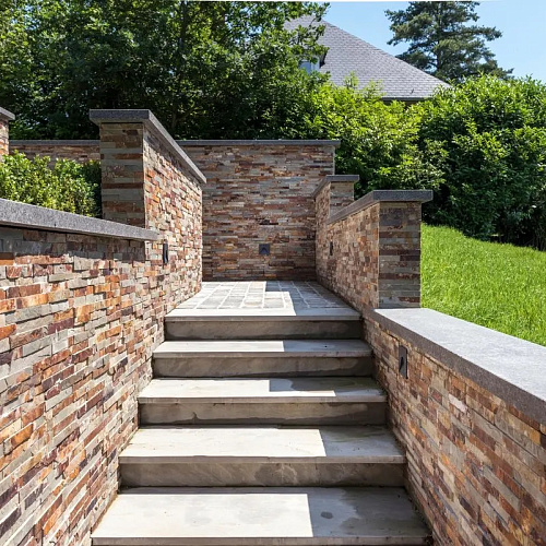 3d панели из натурального камня. Сланец мультиколор (Классик)