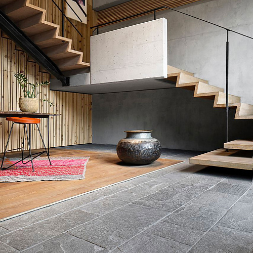 Сланец Cильвер Грей (SILVER GREY) 300х600 мм.