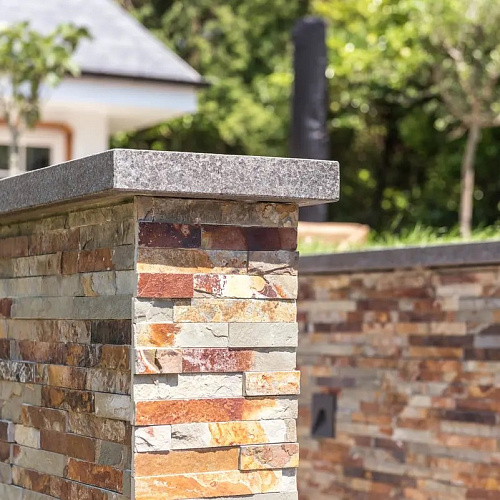 3d панели из натурального камня. Сланец мультиколор (Классик)