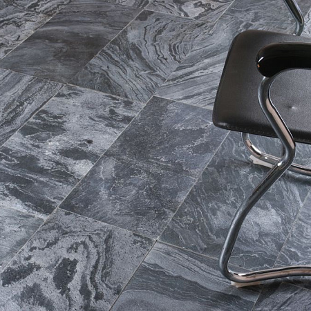 Сланец Сильвер Грей (полированный) 300х300