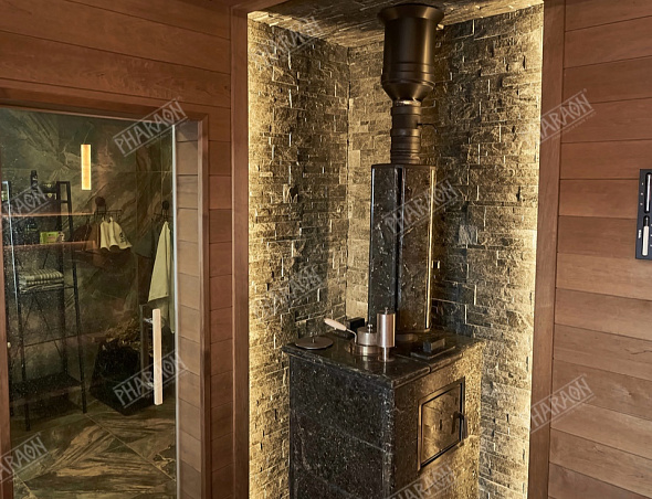 Натуральный отделочный камень для бань и саун