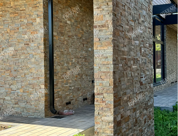 Натуральный облицовочный камень для фасадов