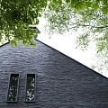 Сланец чёрный Классика — 3Д-панели для фасада