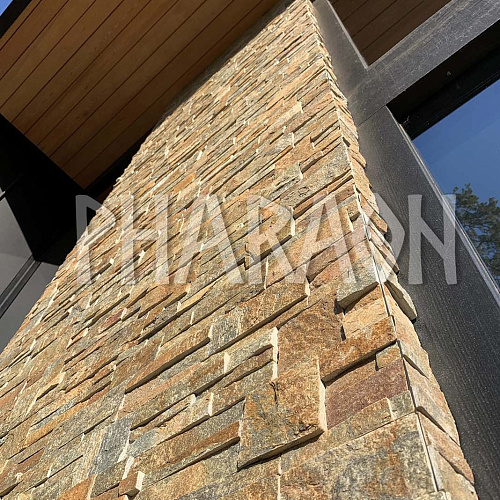 3d панели из натурального камня. Кварцит мультиколор (Модерн)
