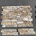3d панели из натурального камня. Кварцит бежевый (Грубый камень)