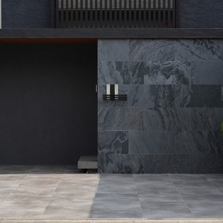 Сланец Сильвер Грей (полированный) 300х300