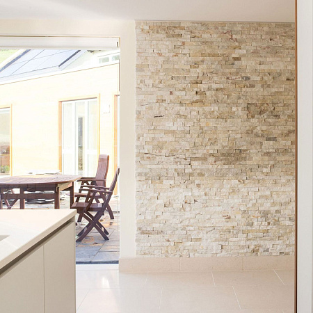 3d панели из натурального камня. Кварцит бежевый (Классик)