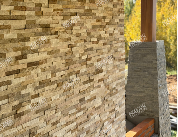 Натуральный облицовочный камень для фасадов