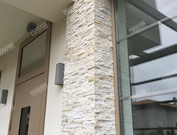Натуральный облицовочный камень для фасадов