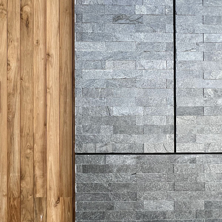 Сланец Cильвер Грей (SILVER GREY) 300х600 мм.