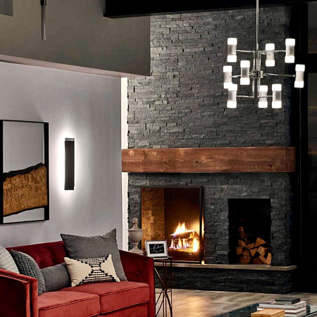 3d панели из натурального камня. Кварцит чёрный (Классик)