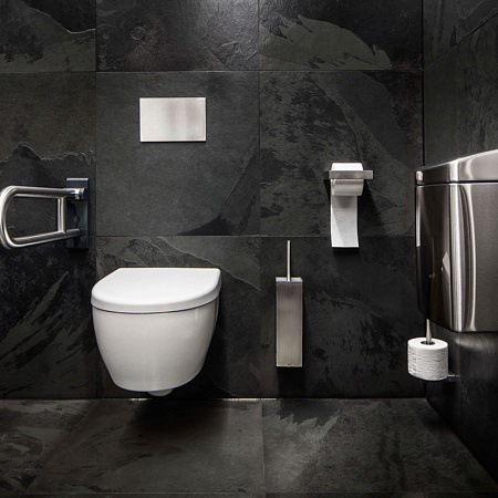 Сланец чёрный (натуральный скол) 600х600 мм.