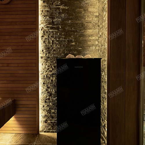 3d панели из натурального камня. Кварцит чёрный (Классик)