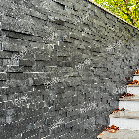 3d панели из натурального камня. Сланец чёрный (Классик)