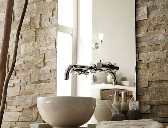 Натуральный отделочный камень для ванных комнат