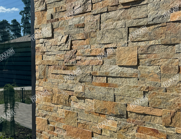 Натуральный облицовочный камень для фасадов
