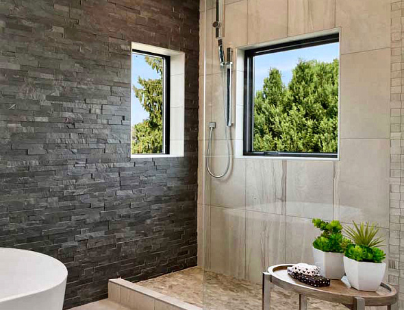 Натуральный отделочный камень для ванных комнат