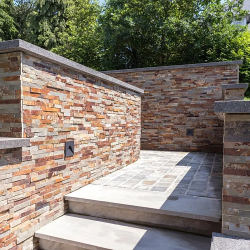 3d панели из натурального камня. Сланец мультиколор (Классик)