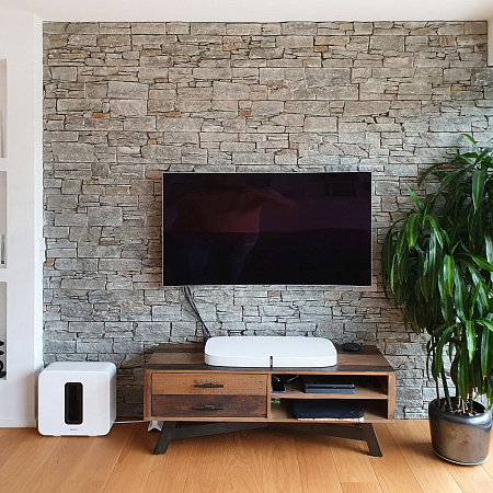 3d панели из натурального камня. Кварцит серо-зеленый (Грубый камень)