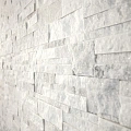 3d панели из натурального камня. Кварцит белый (Модерн)