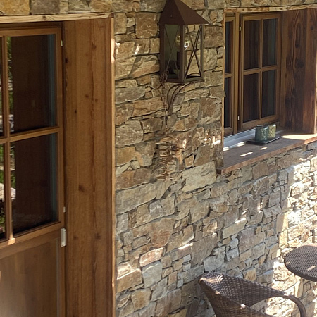 3Д панели из натурального камня. Кварцит мультиколор (Грубый камень)