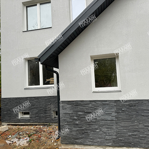 3d панели из натурального камня. Сланец чёрный (Неоклассик)