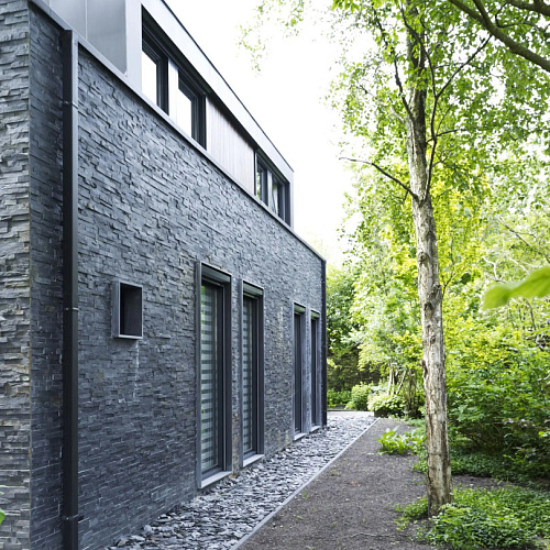 3d панели из натурального камня. Сланец чёрный (Классик)