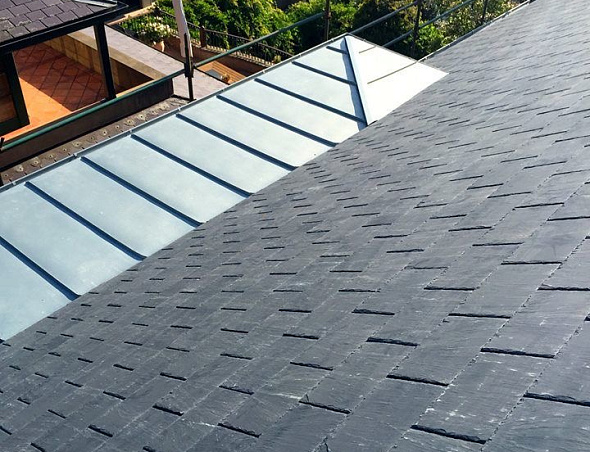 Натуральный отделочный камень для кровли