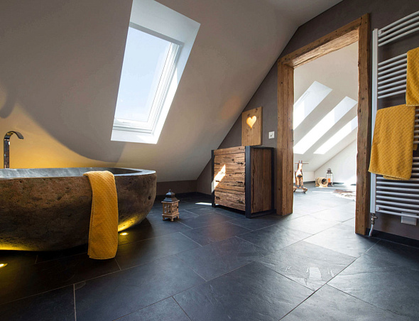 Натуральный отделочный камень для ванных комнат