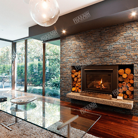 3d панели из натурального камня. Кварцит мультиколор (Грубый камень)