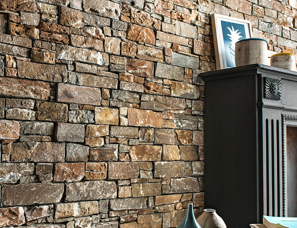 Натуральный отделочный камень для каминов