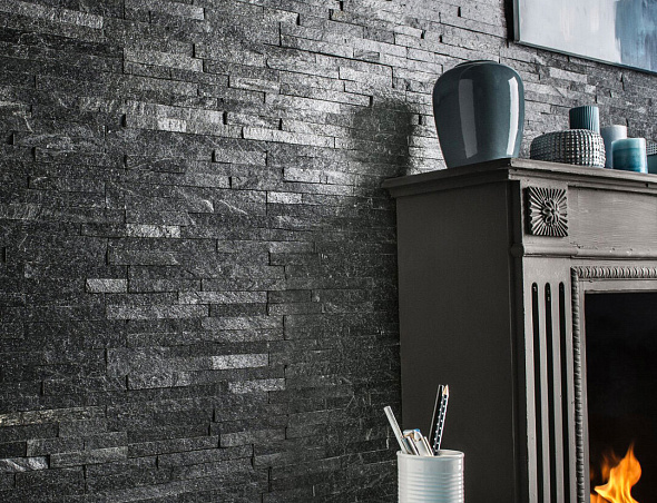 Натуральный отделочный камень для каминов