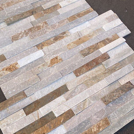 3d панели из натурального камня. Сланец бежевый (Классик)