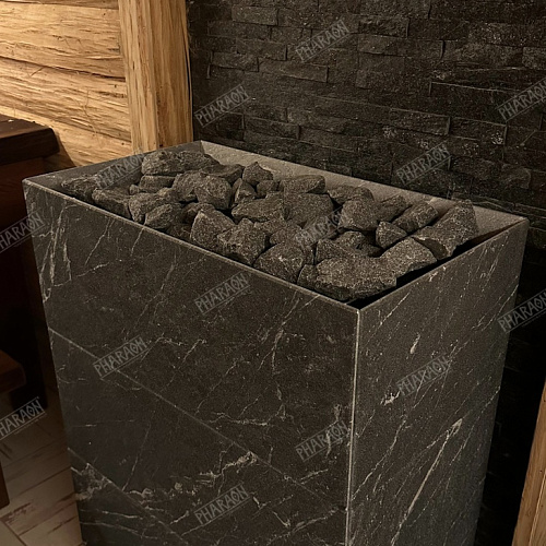 3d панели из натурального камня. Кварцит чёрный (Классик)