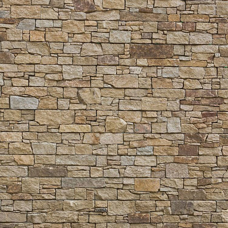 3d панели из натурального камня. Кварцит серо-коричневый (Грубый камень)