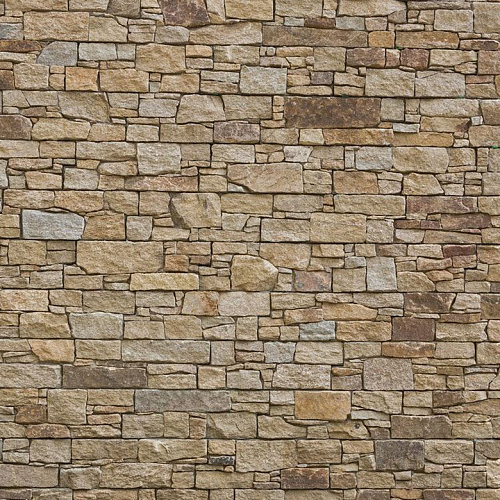 3d панели из натурального камня. Кварцит серо-коричневый (Грубый камень)