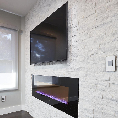 3d панели из натурального камня. Кварцит белый 