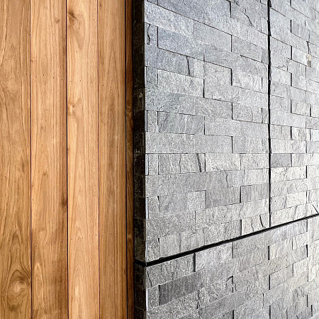 Сланец Cильвер Грей (SILVER GREY) 300х600 мм.