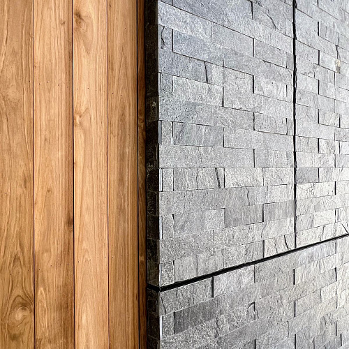 Сланец Cильвер Грей (SILVER GREY) 300х600 мм.