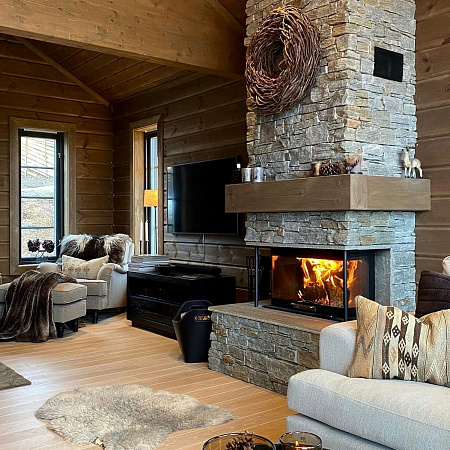 3Д панели из натурального камня. Кварцит серо-зеленый (Грубый камень)