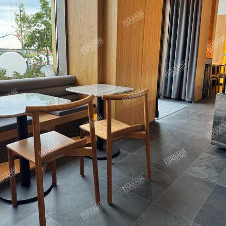 Сланец чёрный (натуральный скол) 300х600 мм.