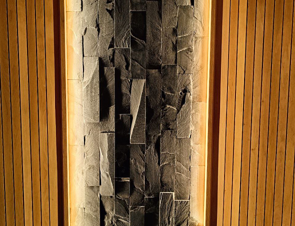 Натуральный отделочный камень для бань и саун