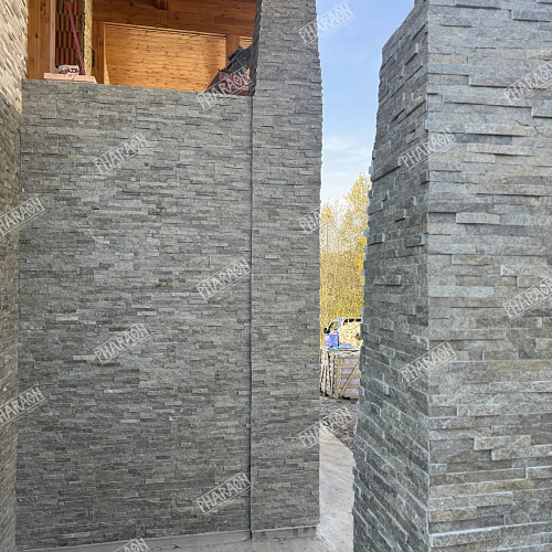 3d панели из натурального камня. Кварцит зелёный (Классик)