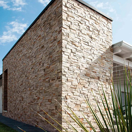 3Д панели из натурального камня. Сланец бежевый (Модерн)