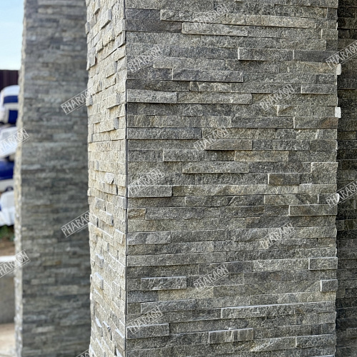 3d панели из натурального камня. Кварцит зелёный (Классик)