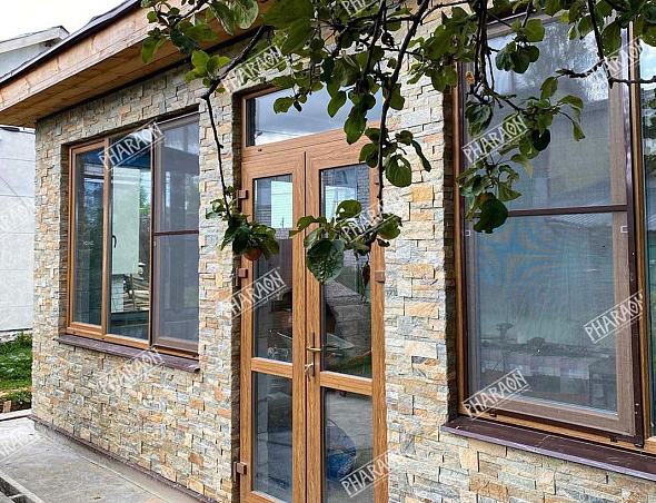 Натуральный облицовочный камень для фасадов