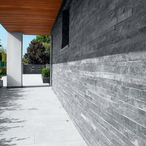 3Д панели из натурального камня. Сланец серый &amp;quot;Сильвер Грей&amp;quot; (Модерн)